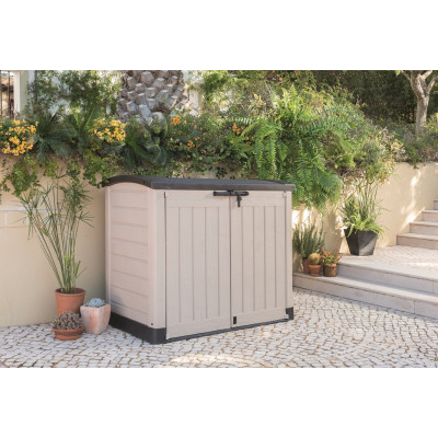 Keter Zahradní přístřešek Store It Out ARC béžová, 146x82x120 cm